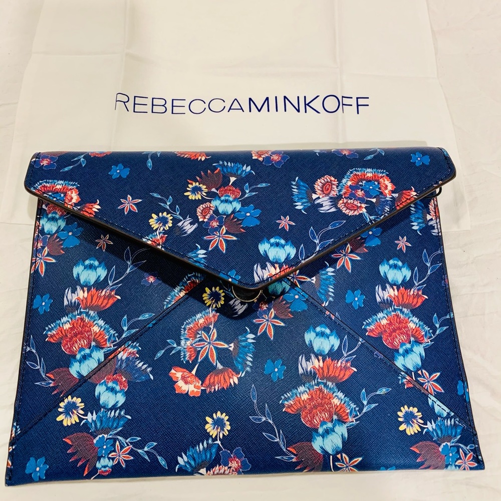 Rebecca Minkoff Floral Envelope Clutch